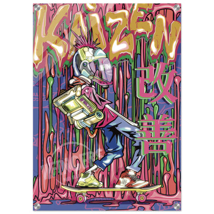 Kaizen  Acrylic Print