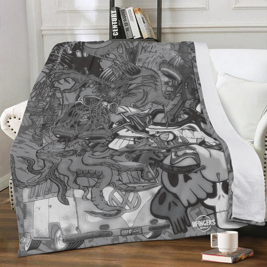 Soft Polyester Premium Fleece Blanket