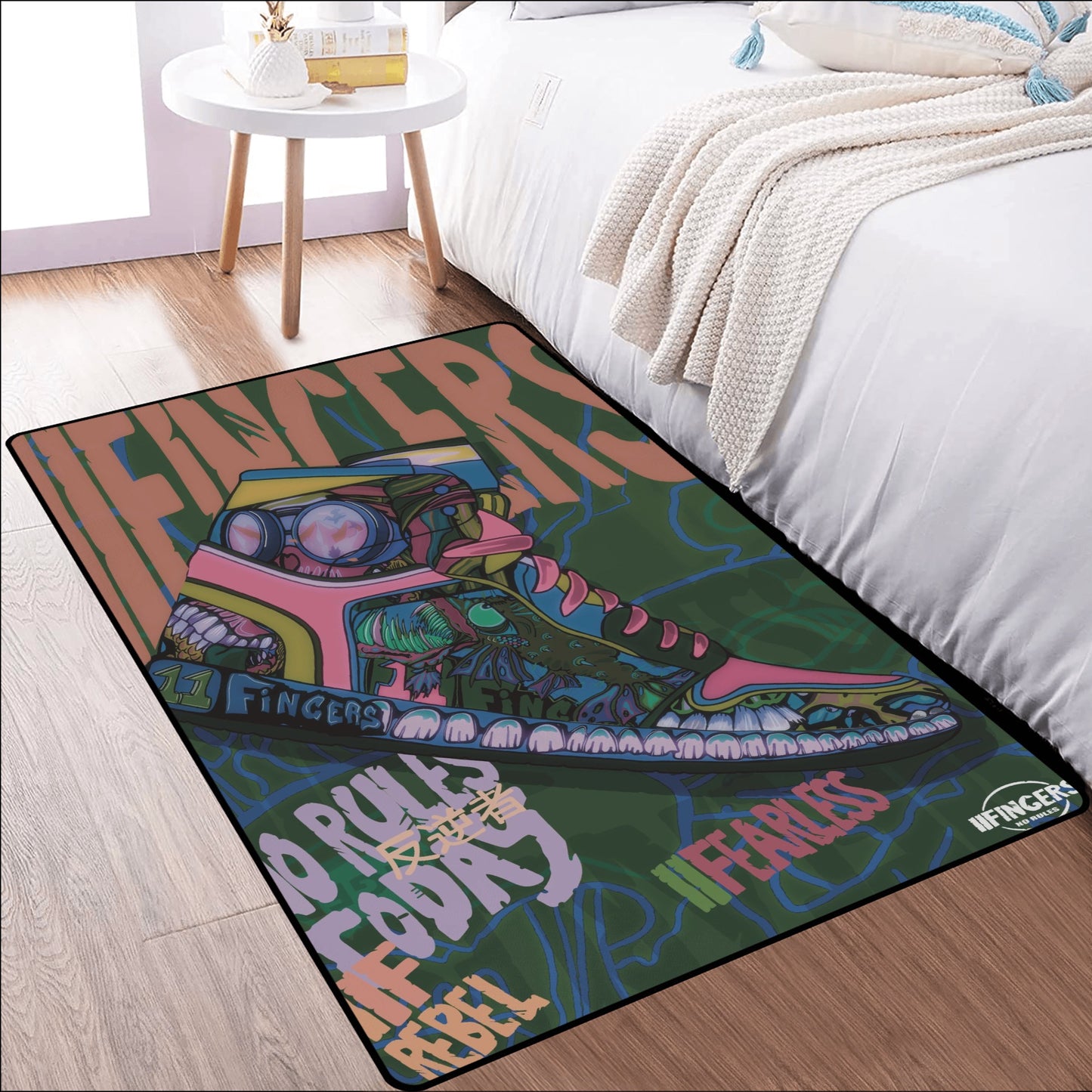 Sneaker craze Sofa Area Bedroom Rug