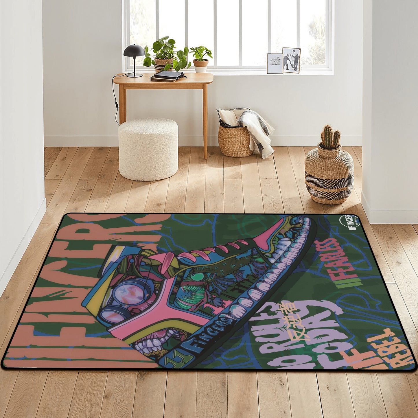 Sneaker craze Sofa Area Bedroom Rug