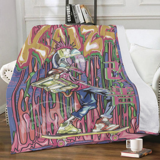 Soft Polyester Premium Fleece Blanket