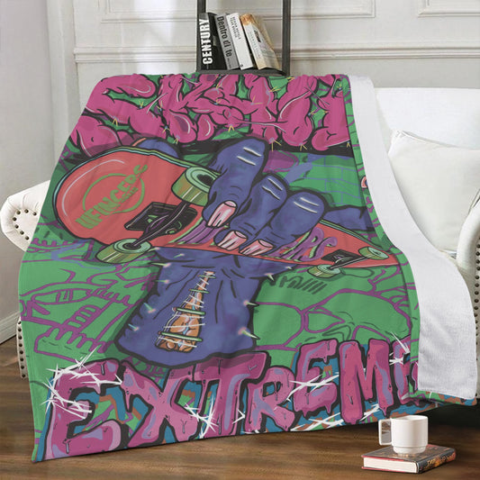 Soft Polyester Premium Fleece Blanket