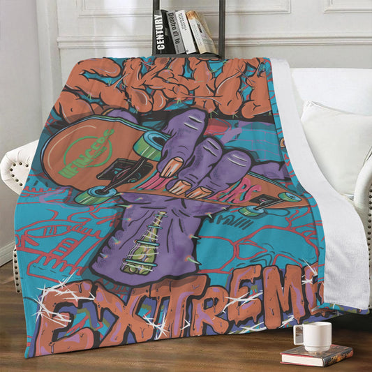 Soft Polyester Premium Fleece Blanket