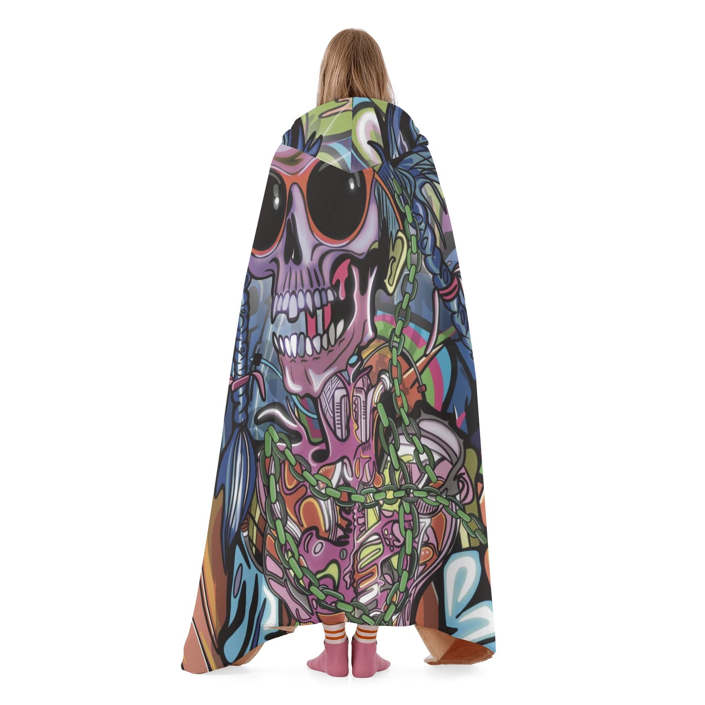 “Shredder” Hooded Blanket