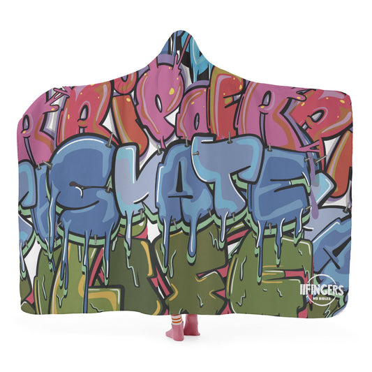 “Ripper skate life “Hooded Blanket