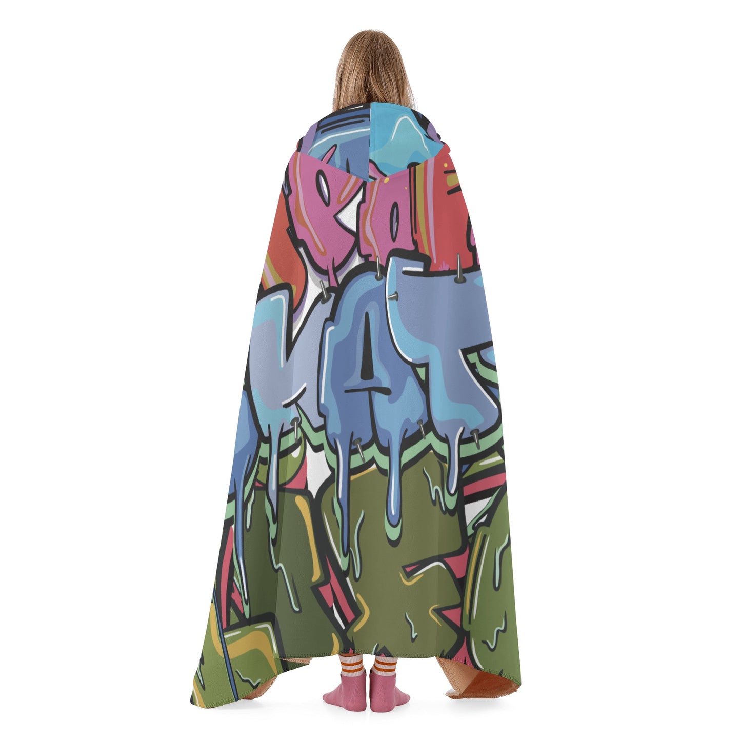 “Ripper skate life “Hooded Blanket