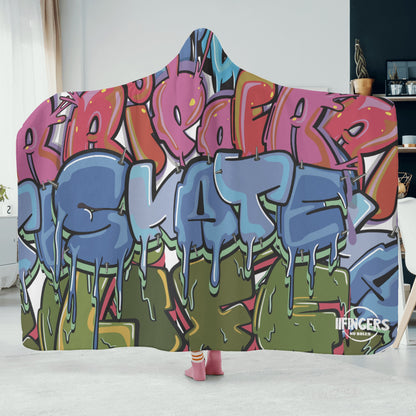 “Ripper skate life “Hooded Blanket