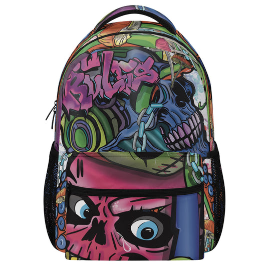 ‘Crazy faces ‘ New Casual Style School Backpack