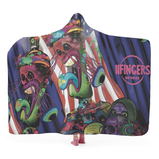 ‘American spray can causing trouble “Hooded Blanket