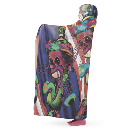 ‘American spray can causing trouble “Hooded Blanket