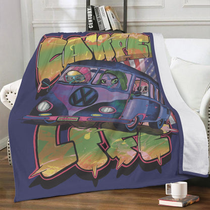 Soft Polyester Premium Fleece Blanket