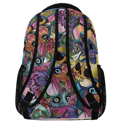 ‘Crazy faces “New Casual Style School Backpack