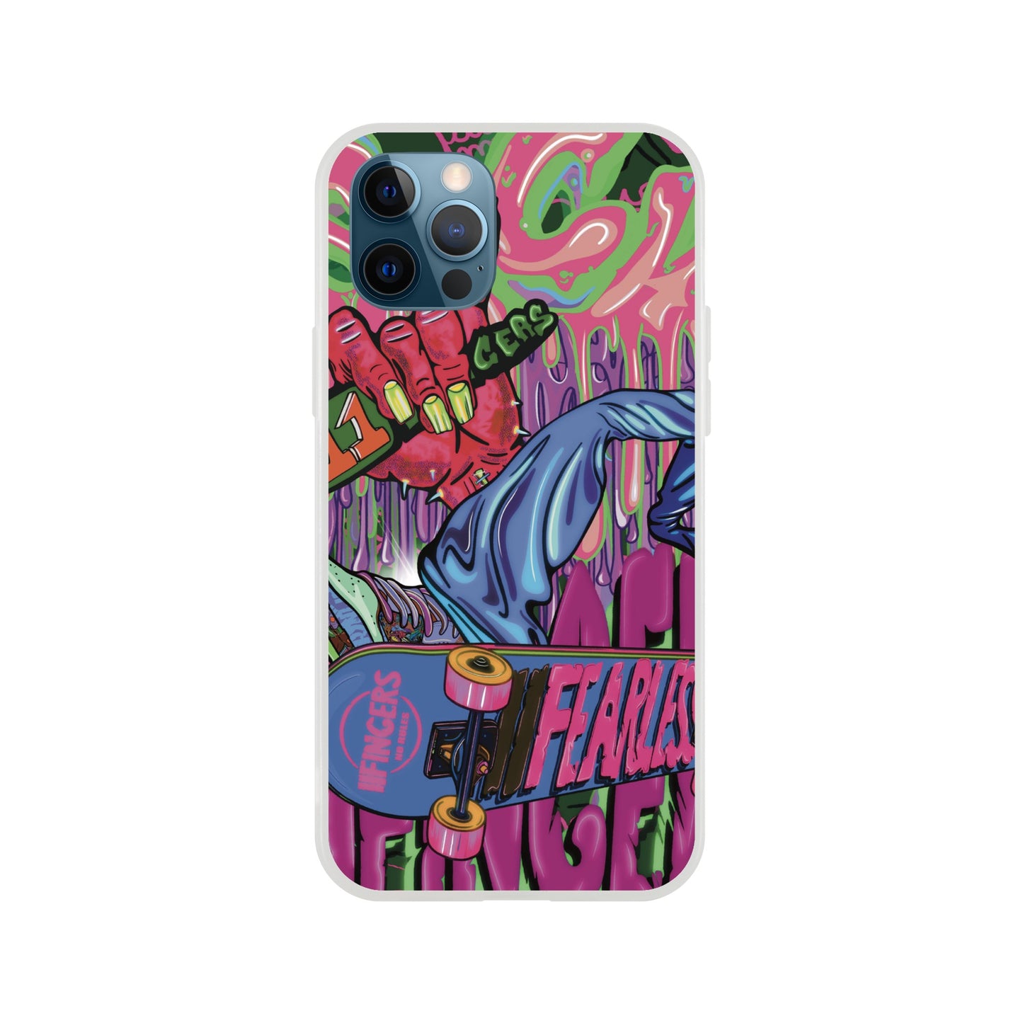 “Sick skateboarder”Phone case