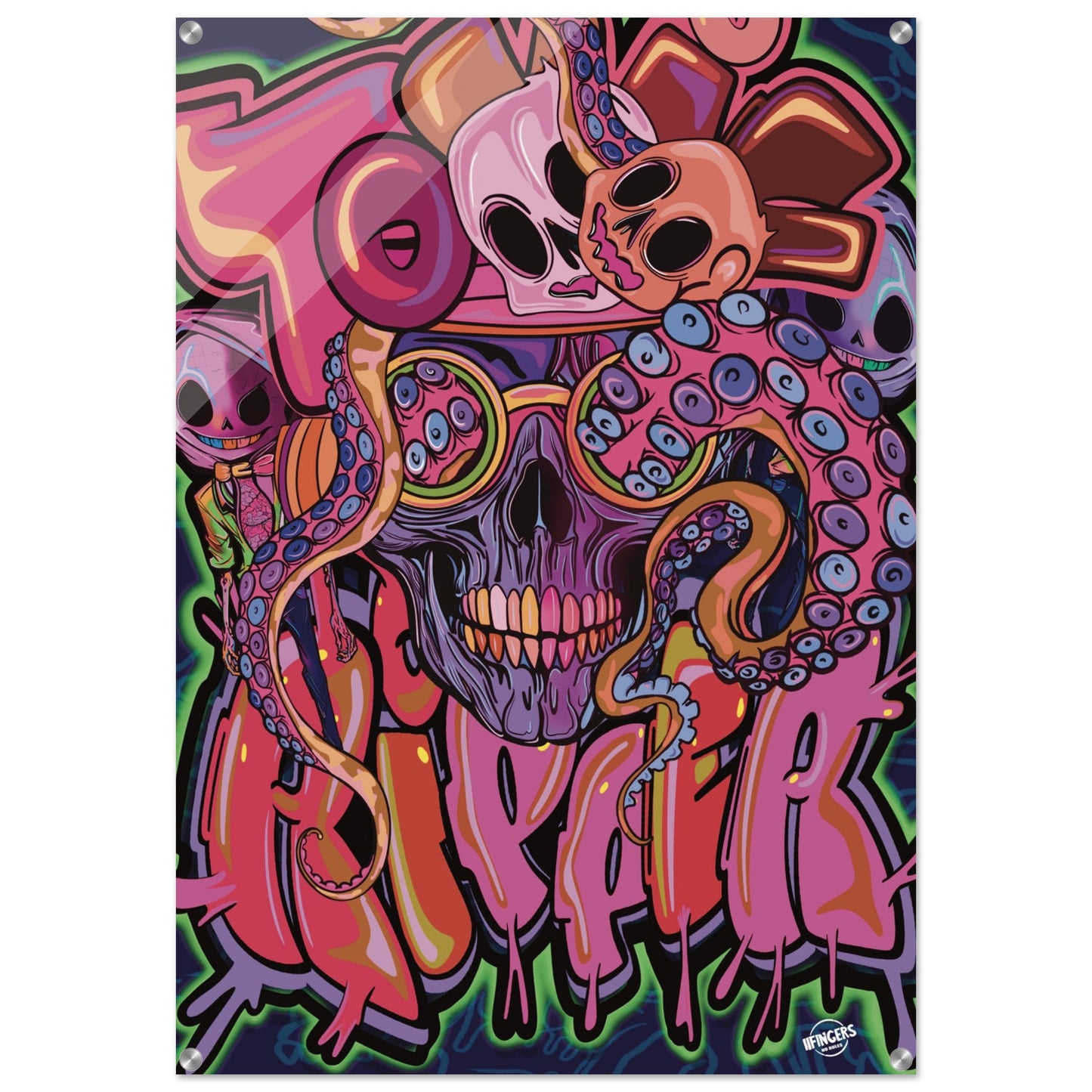 “Toxic ripper”  Acrylic Print