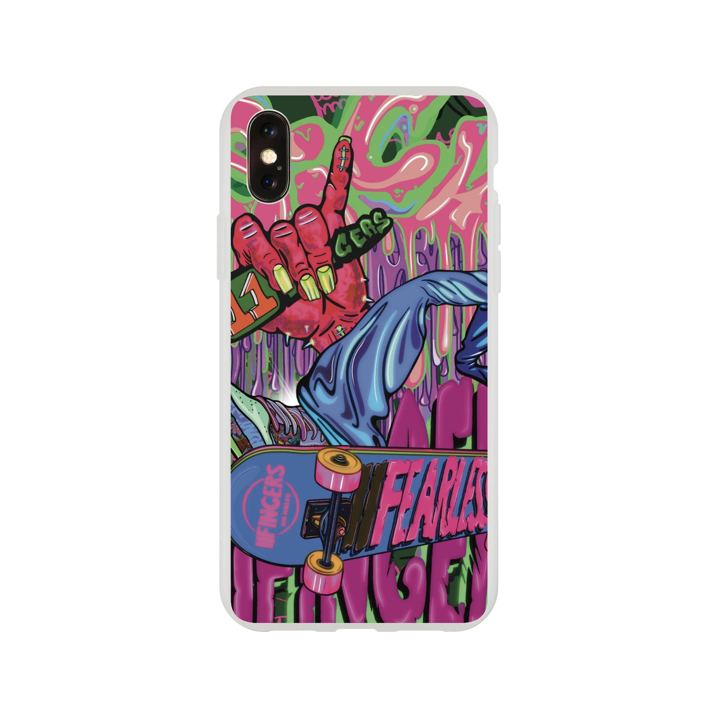 “Sick skateboarder”Phone case