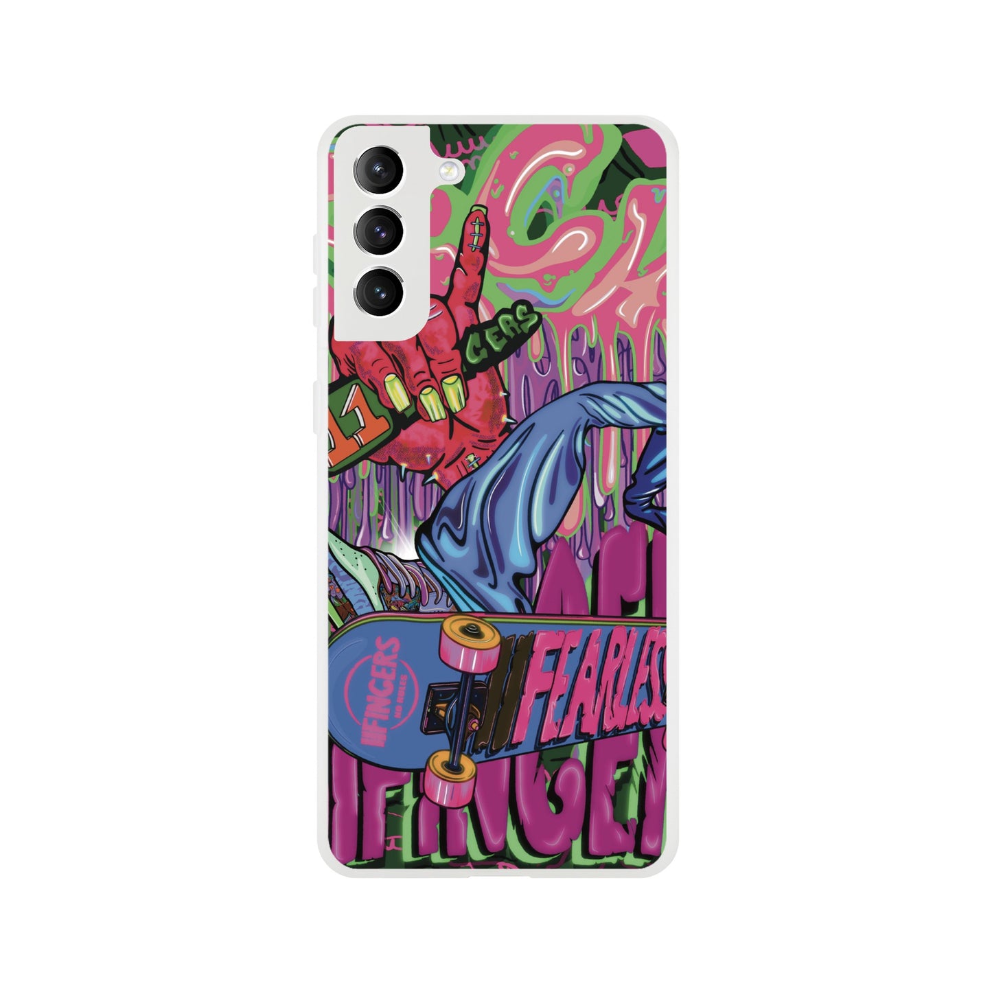 “Sick skateboarder”Phone case