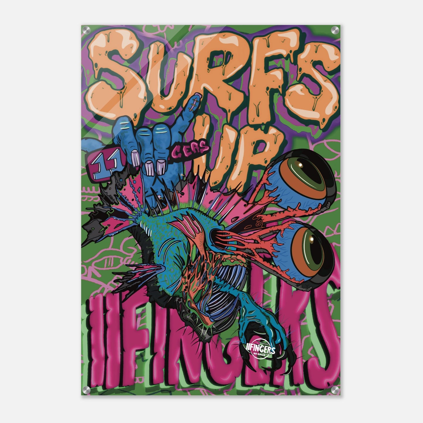 Surfs up - Acrylic Print