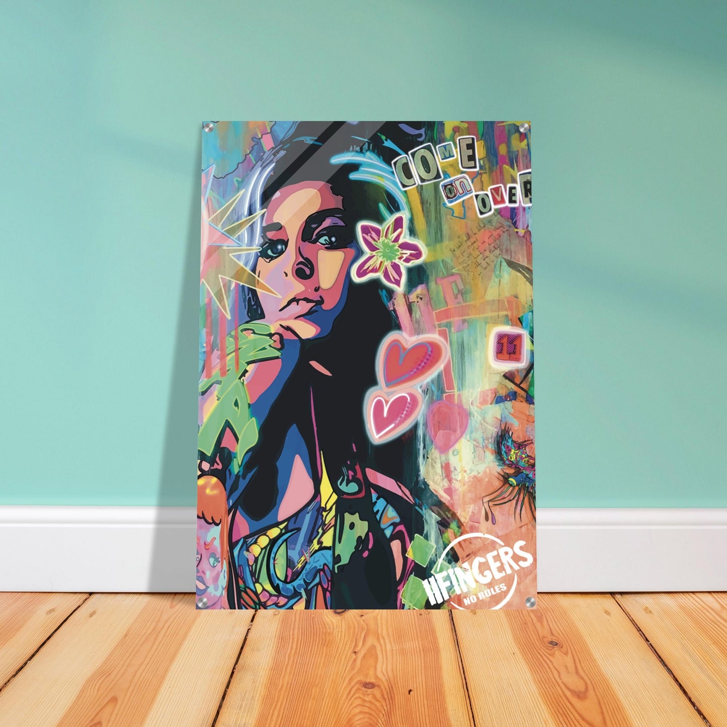 “Amy , come on over ” Acrylic Print