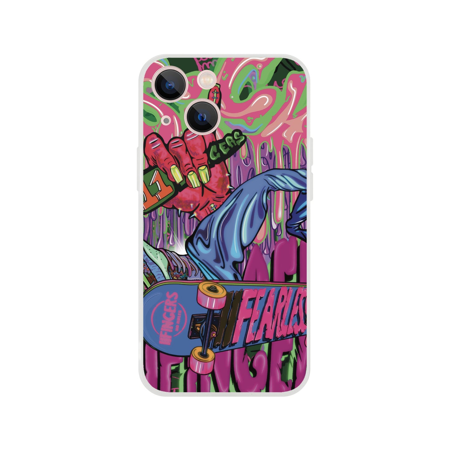 “Sick skateboarder”Phone case