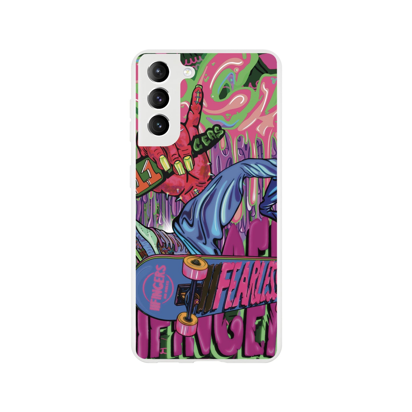 “Sick skateboarder”Phone case