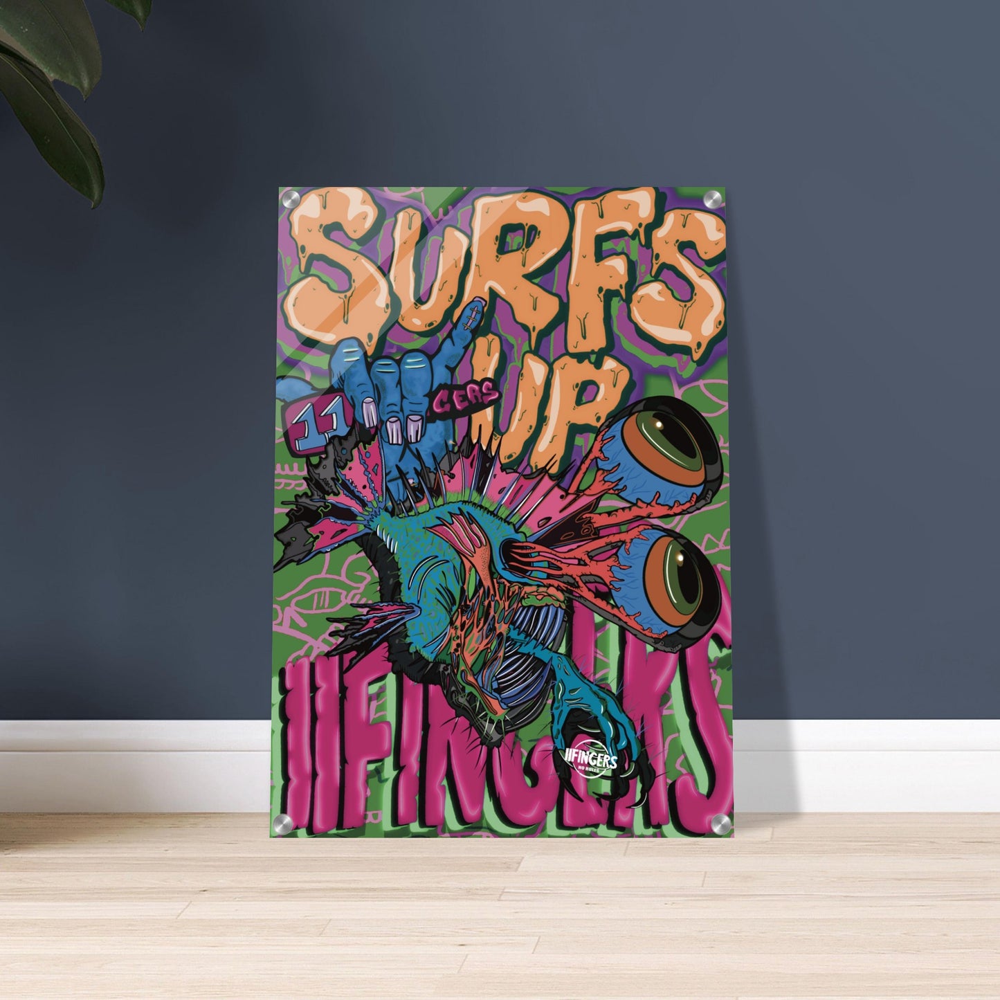 Surfs up - Acrylic Print