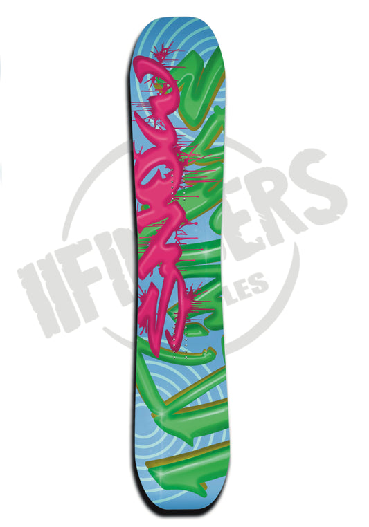 Snowboard wrap 8 (please enquire )