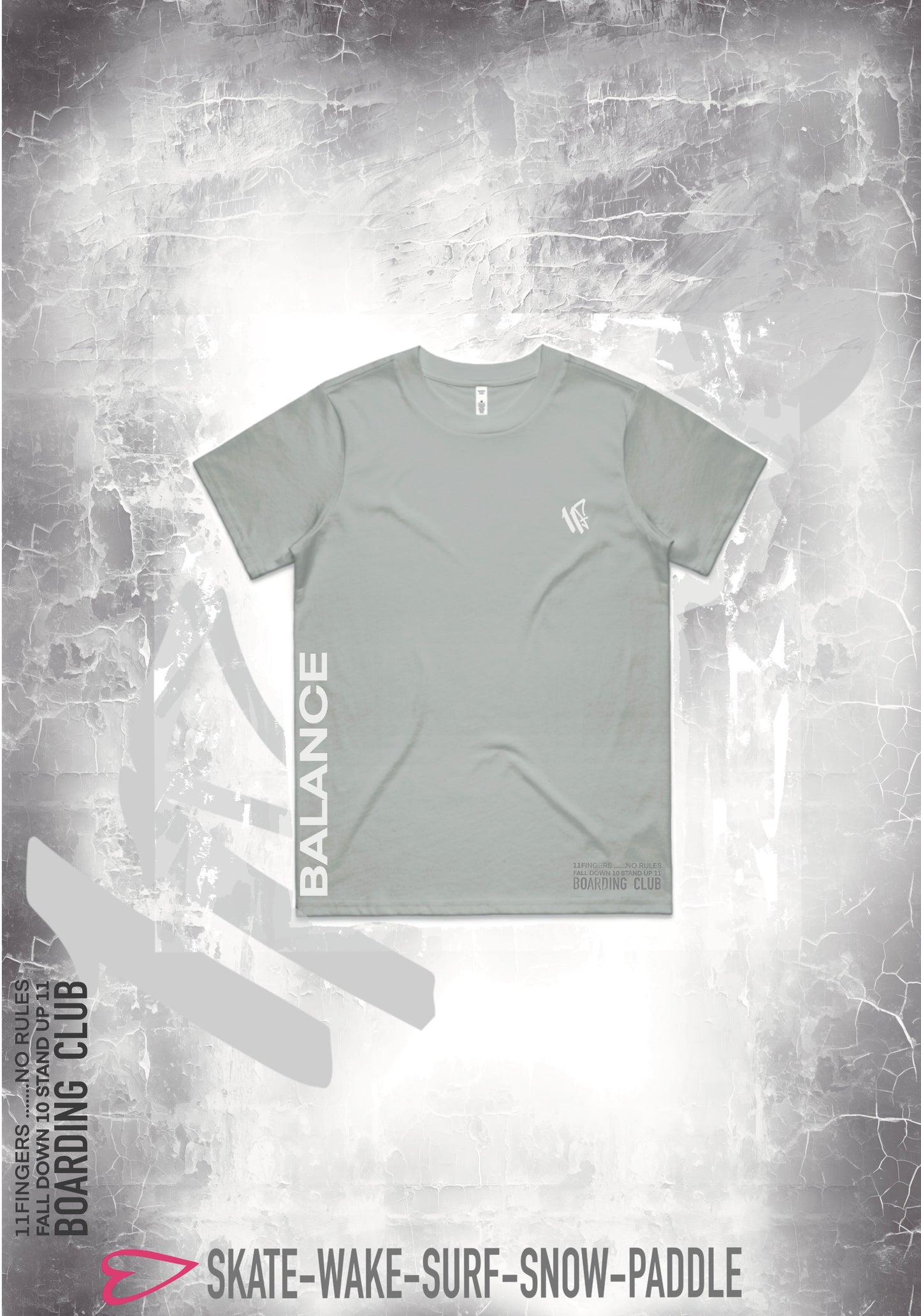 Ladies short sleeve T-shirt (“BALANCE ”)