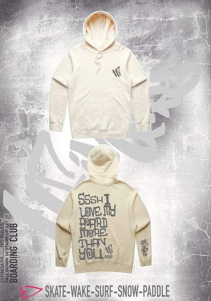 Men’s hoodie “sssh”