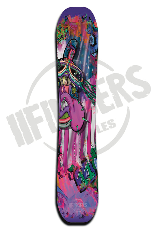 Snowboard wrap 5 (please enquire)