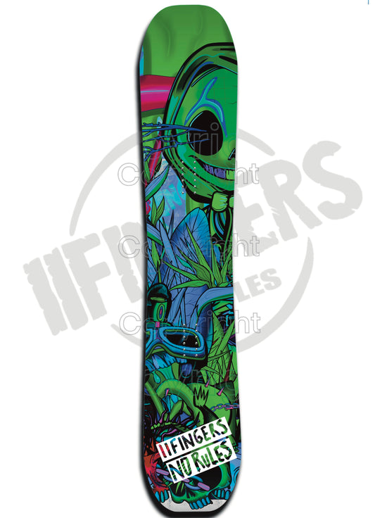 Snowboard wrap 12 (please enquire )