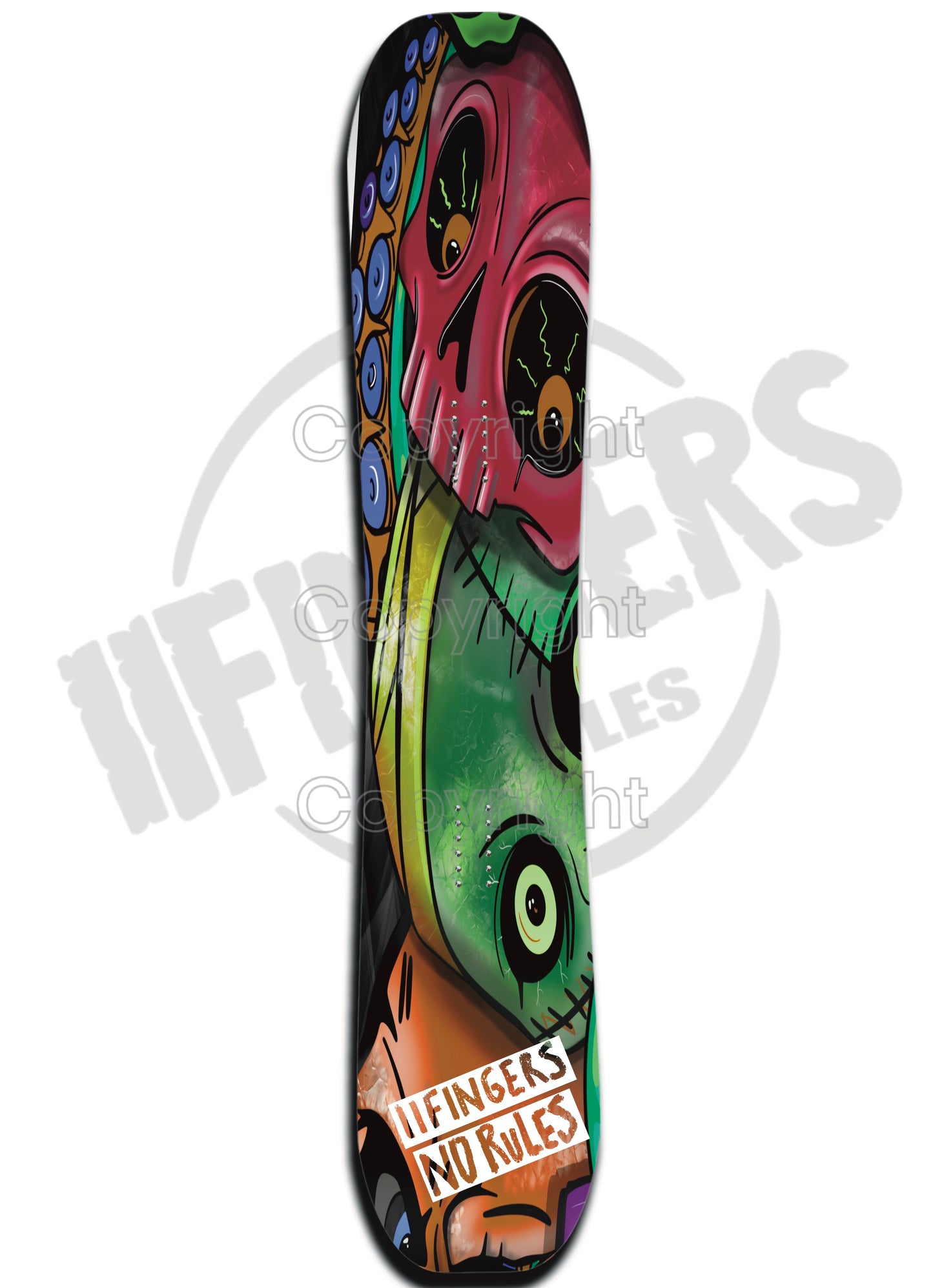 Snowboard wrap 17 (please enquire )