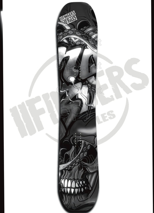 Snowboard wrap 33 (please enquire )