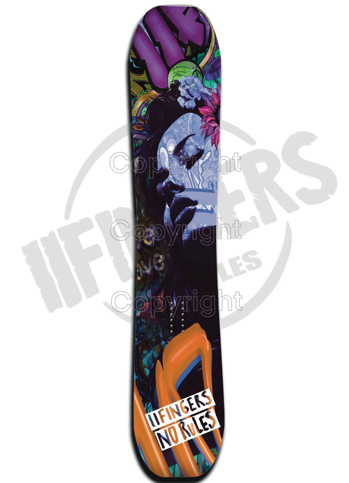 Snowboard wrap 22 (please enquire )