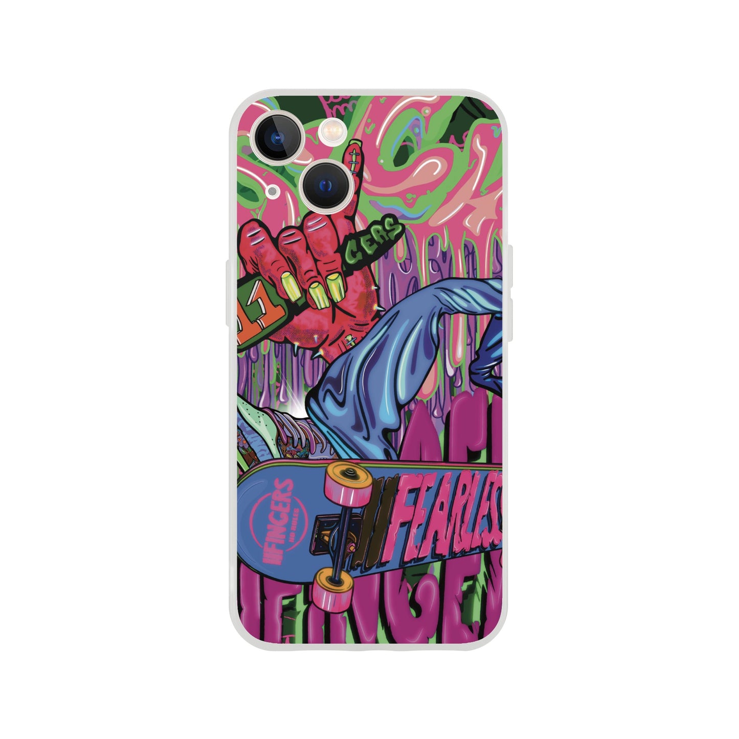 “Sick skateboarder”Phone case