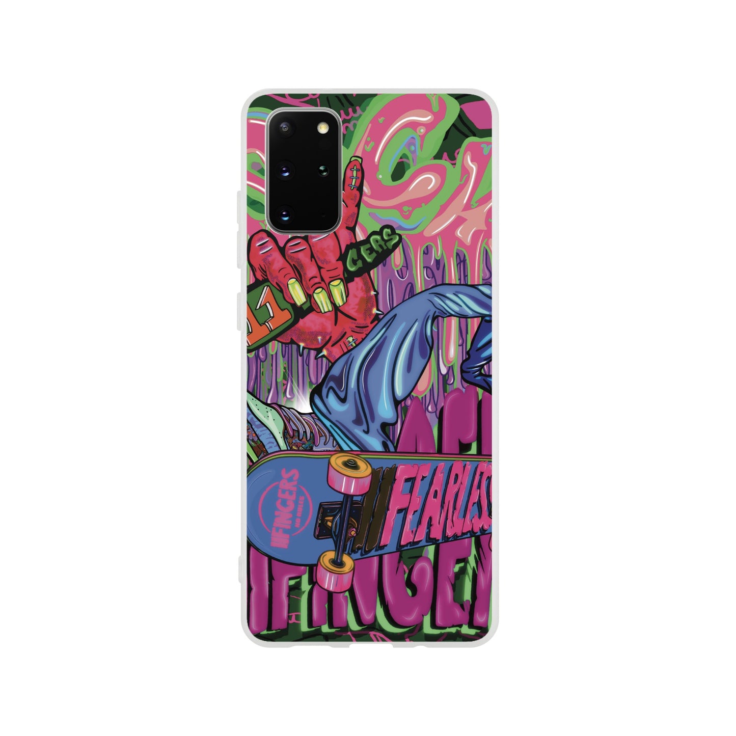 “Sick skateboarder”Phone case