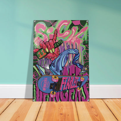 “SICK” Acrylic Print