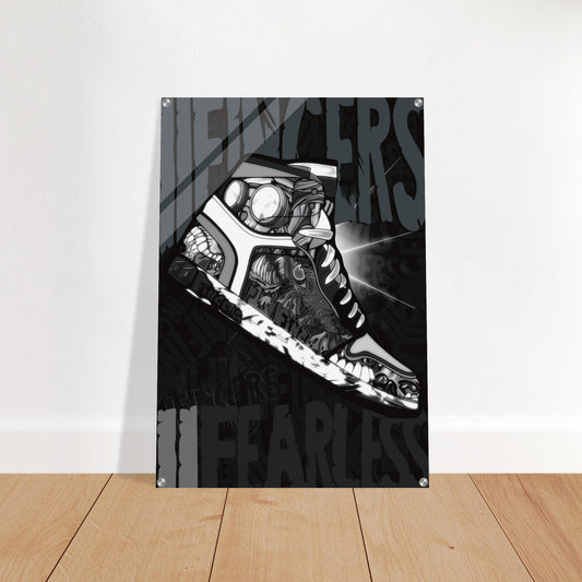 Custom sneaker Acrylic Print